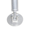 Truss Post Outrigger Brace and Lower Support Bar with Hinged Rubber Feet
