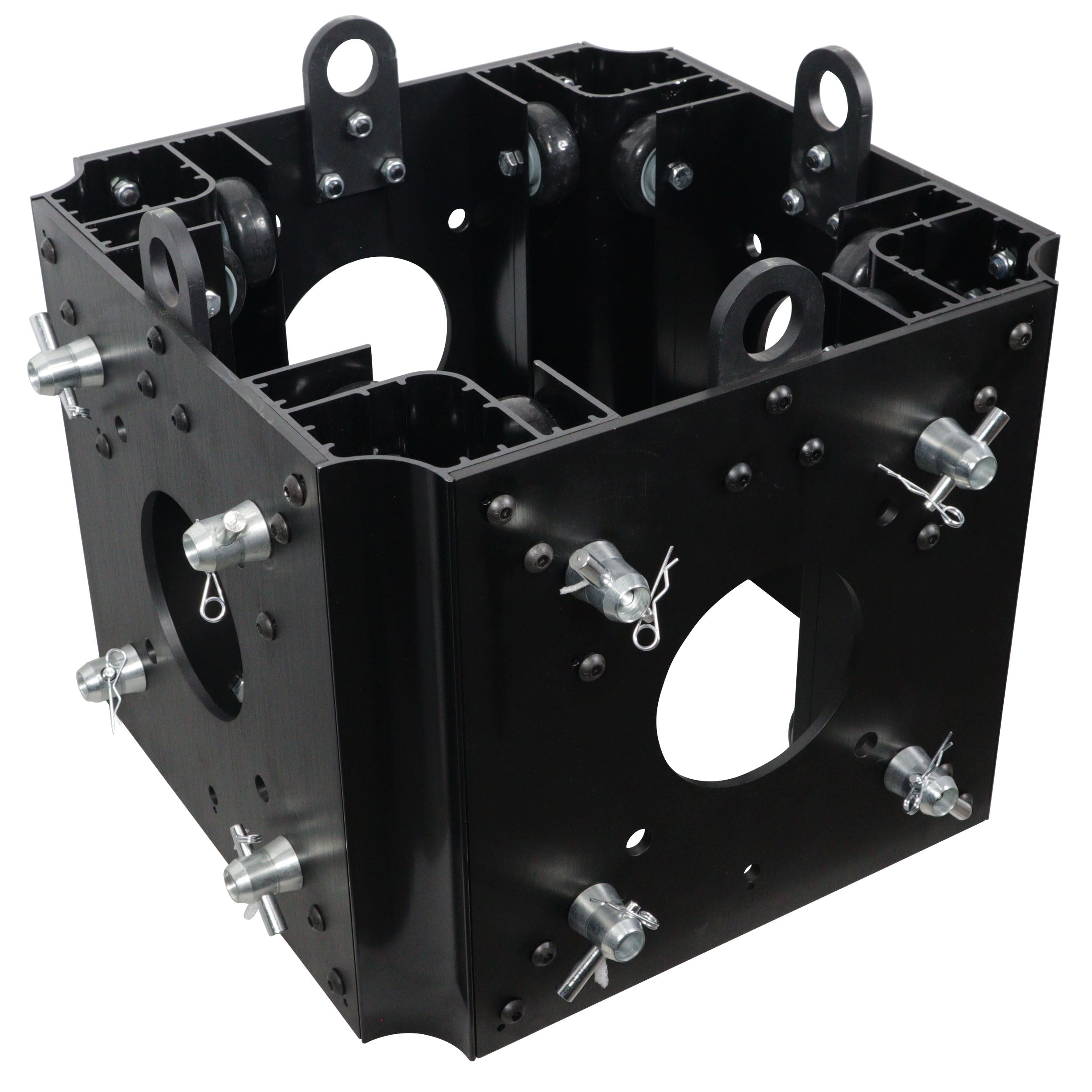 Ground Support Sleeve Block for F34 Truss Segment Systems Black Finish