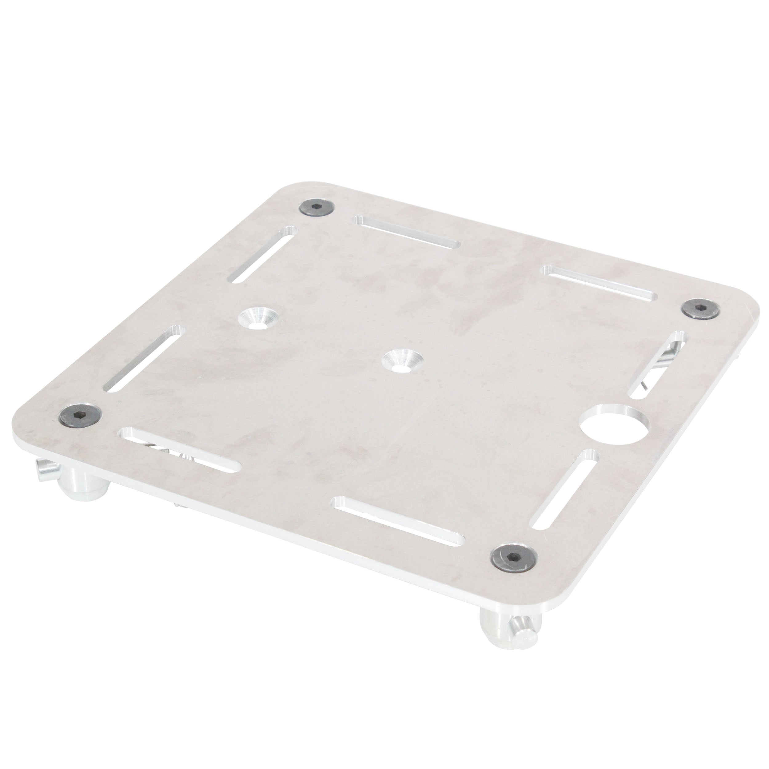 K-Truss 4.92 Lightweight Square Truss Totem Full Package Includes White Scrim, Top Plate and Base Plate