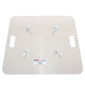 24" Aluminum 6mm Truss Base Plate for F34 F32 F31 Conical Square Truss with Connectors