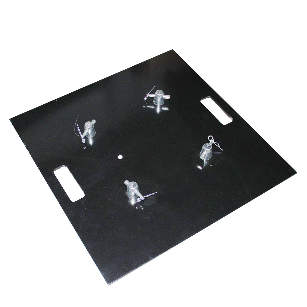 30" Steel 10mm Truss Base Plate for F34 F32 F31 Conical Square Truss with Connectors