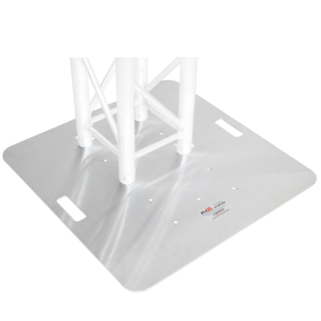K-Truss 6.56 Lightweight Square Truss Totem Full Package Includes White Scrim, Top Plate and Base Plate