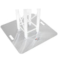 30" Aluminum 6mm Truss Base Plate for F34 F32 F31 Conical Square Truss with Connectors