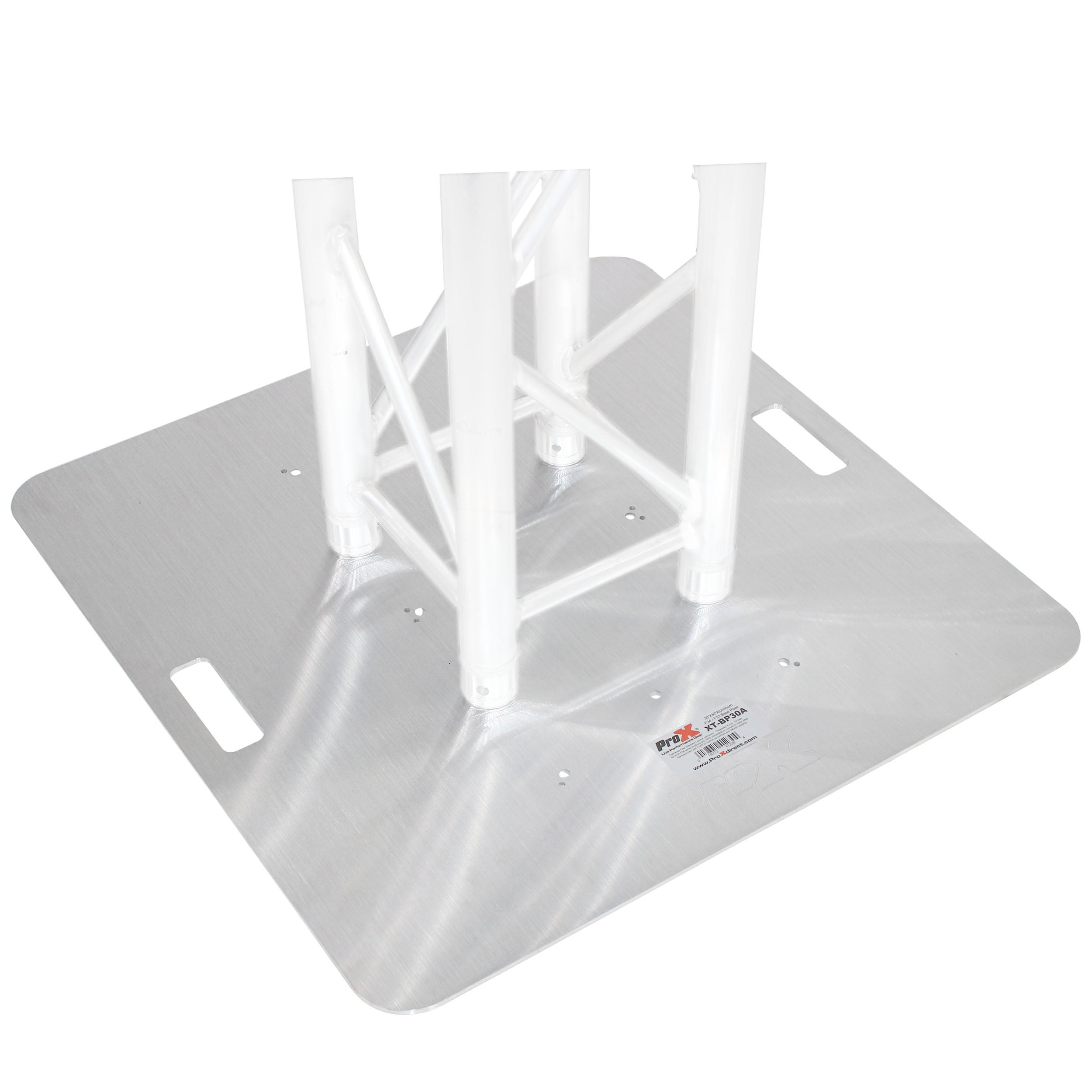 30" Aluminum 6mm Truss Base Plate for F34 F32 F31 Conical Square Truss with Connectors