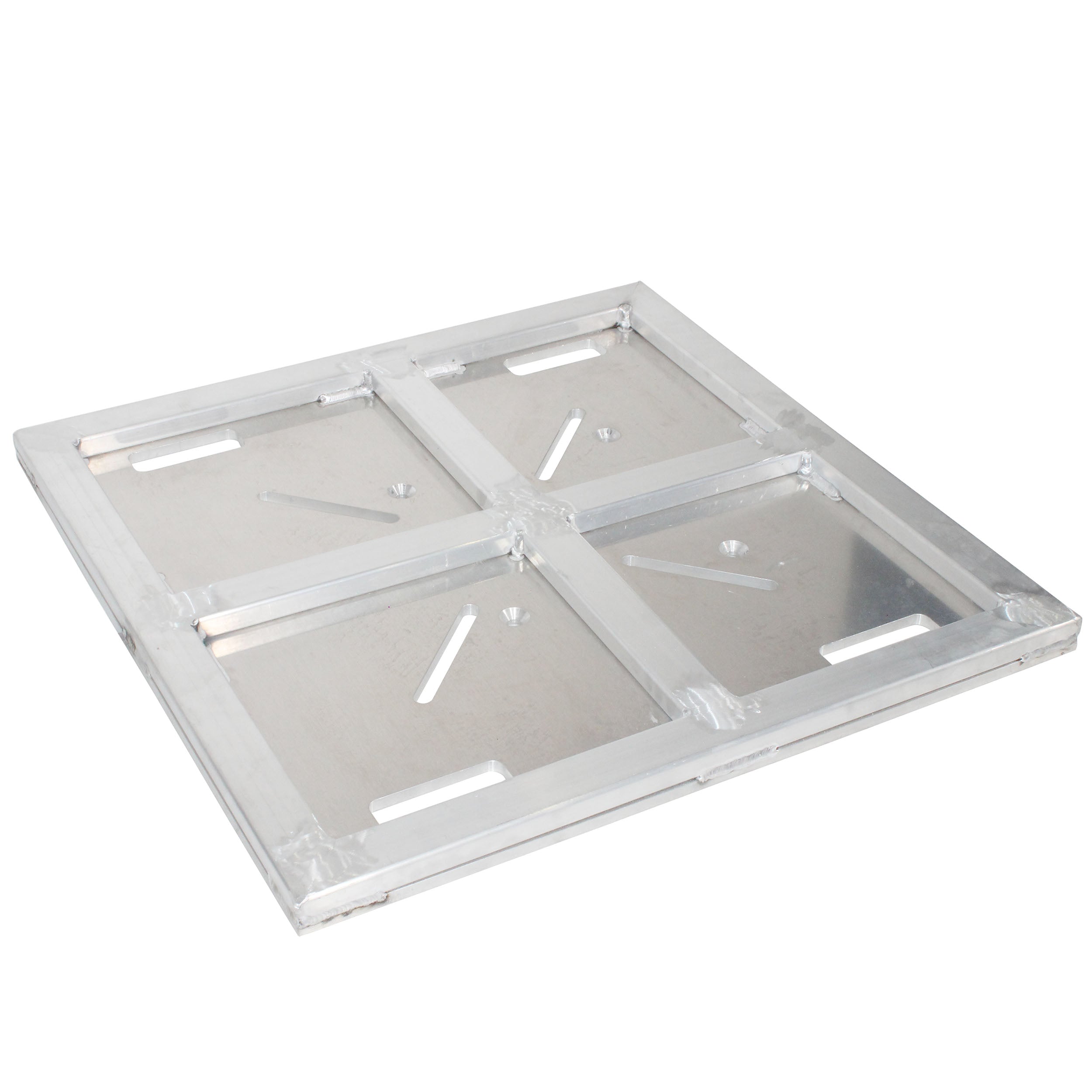30" Aluminum BoltX™ Base Plate – Raised Frame for 12" & 16" Bolted Box Truss and F34 Truss Systems