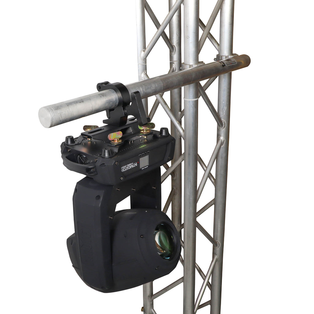 Heavy-Duty Quick-Release Lighting Clamp in Black Finish