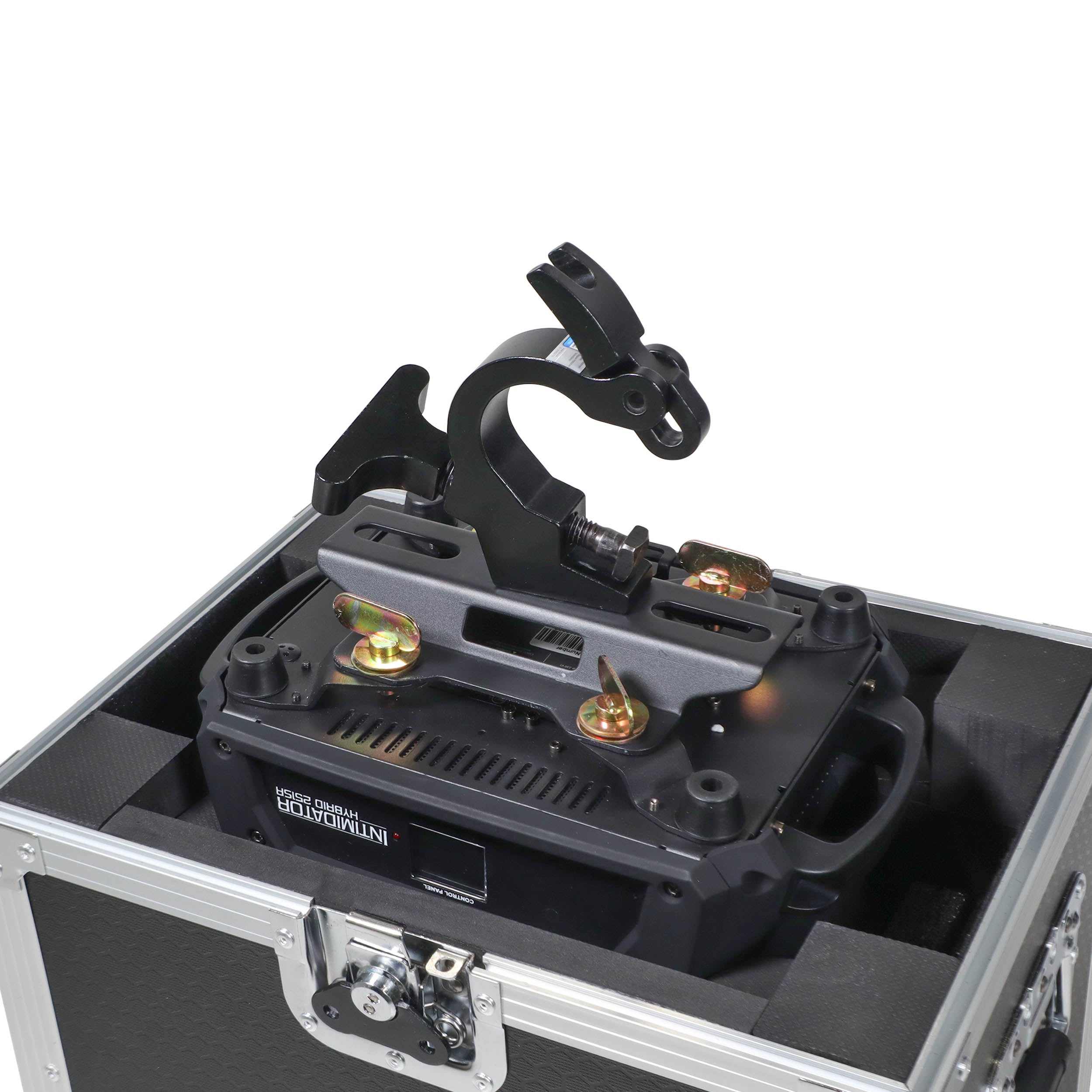 Heavy-Duty Quick-Release Lighting Clamp in Black Finish