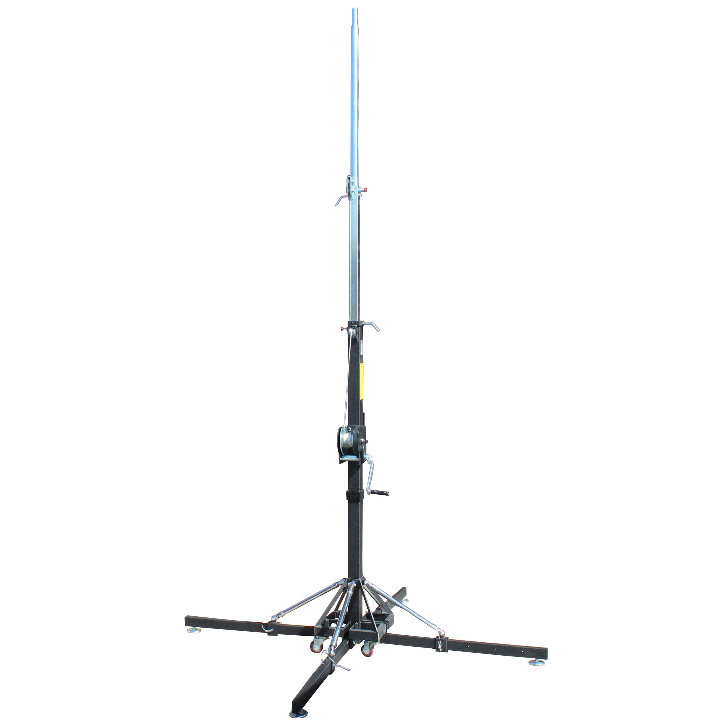 18 Ft. Lighting Crank Truss Stand 330 Lbs.Capacity Includes T-Adapter Truss Mount