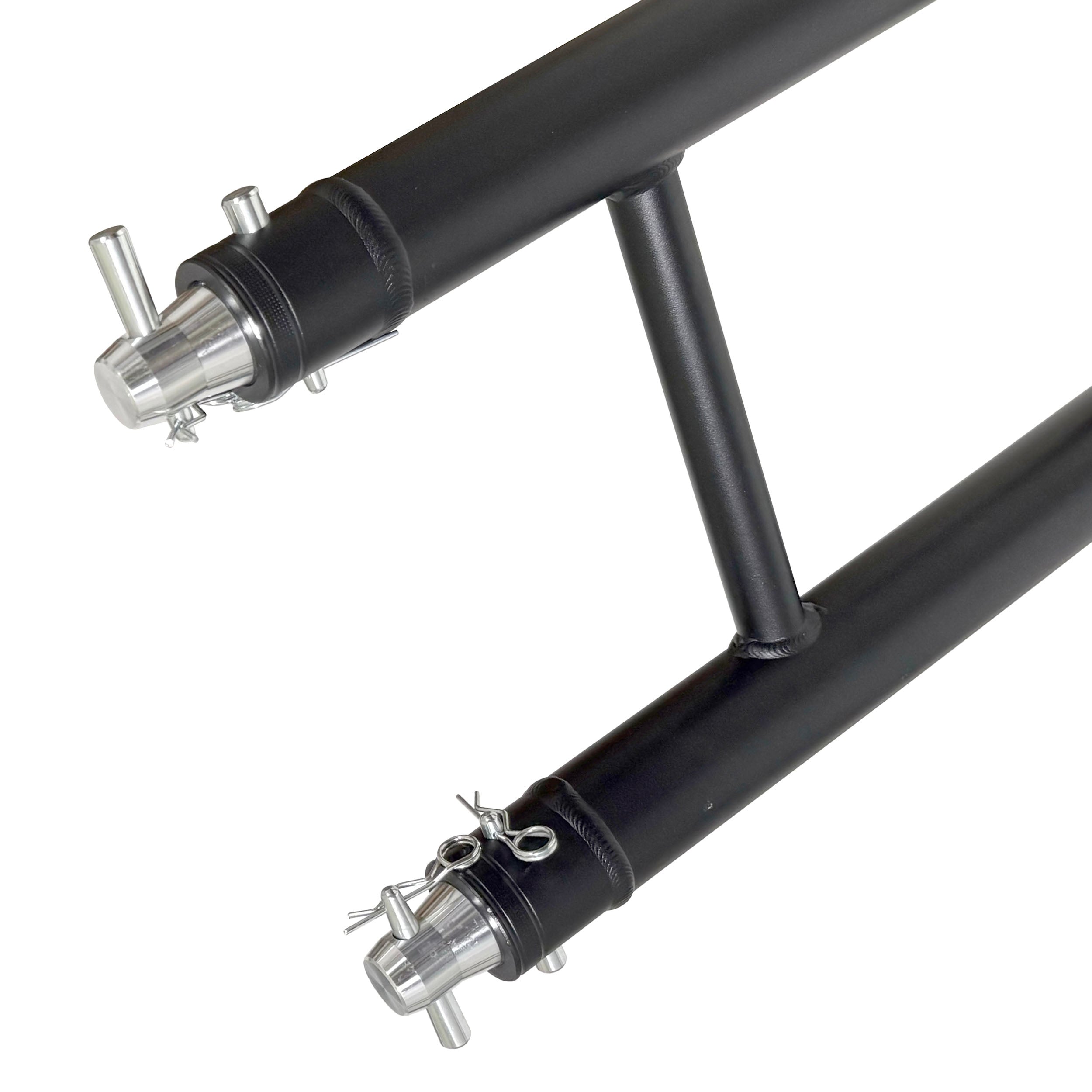 8.20 Ft (2.50m) F32 I-Beam Linear Truss Segment 2mm Wall in BLACK