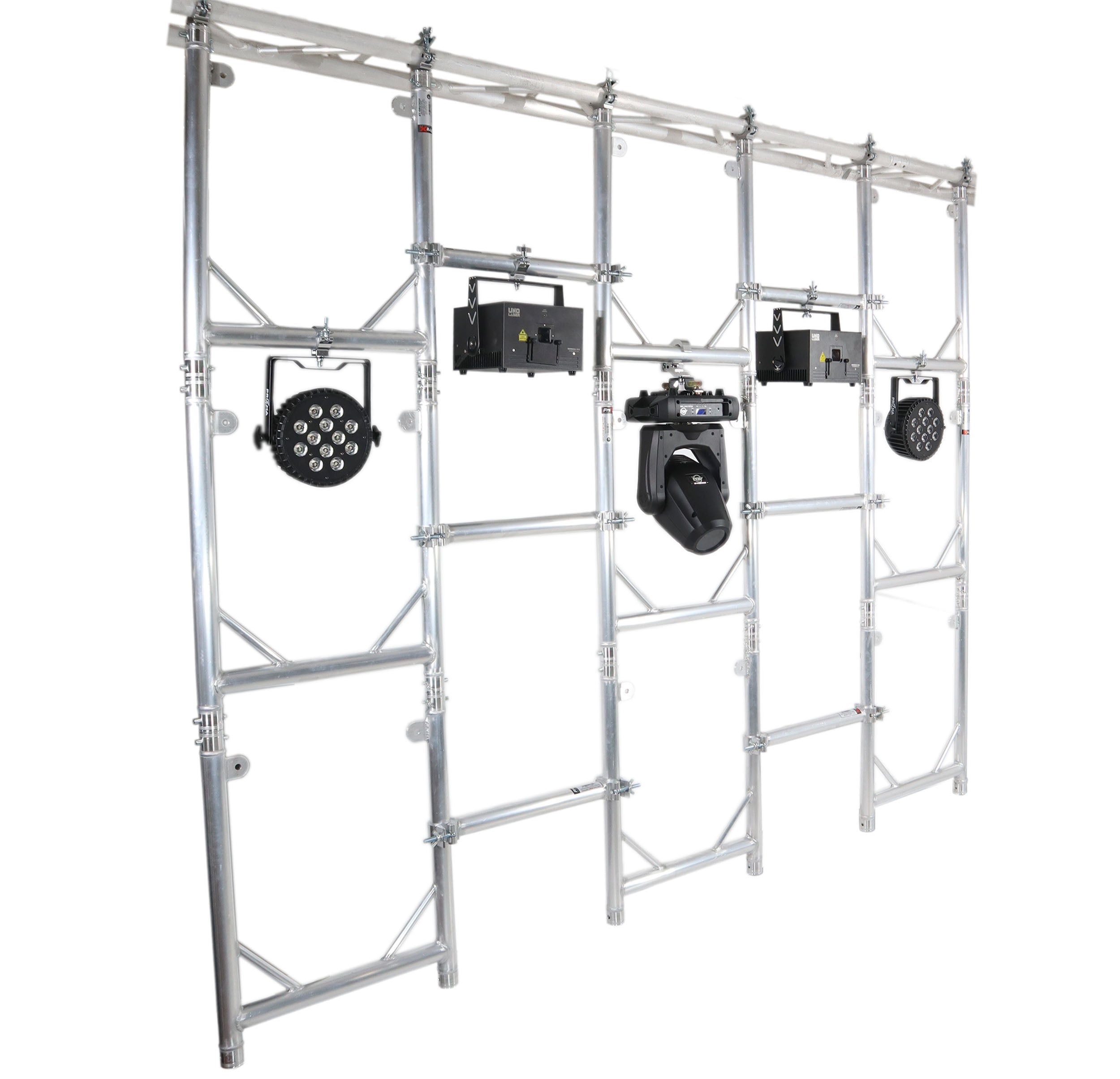 T-C7S Half Coupler Combo Pro Clamp for 2" Truss Tube Capacity 660 lbs Aluminum