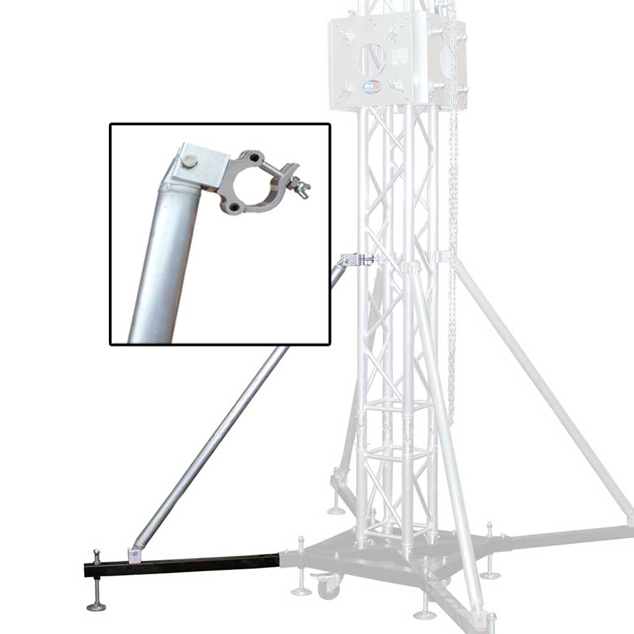 Ground Support Outrigger Stabilizer Set for XT-GSB Tower Base – Set of 2