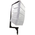 Telescopic C-Shape Bar Support mount fits Crank Stand Lifter for Small Line Array Speakers Max Load 150 lbs