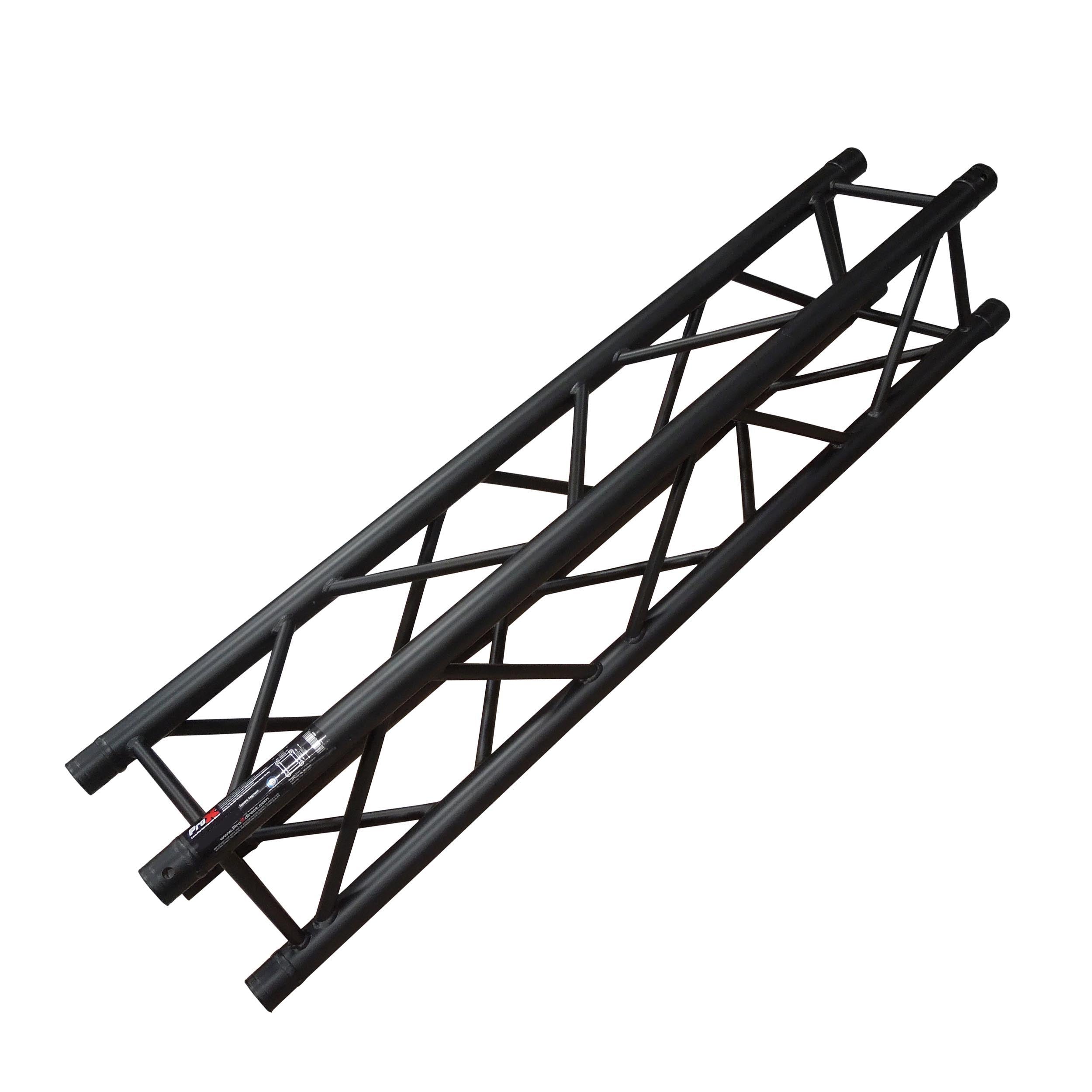 3.28ft - 1.00m F34 Segment Black Powder Coated | 2mm Wall
