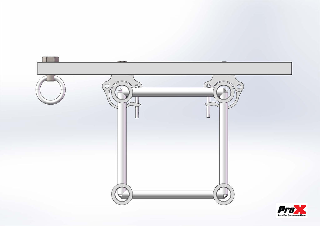 Top Panel Top Pick Pro Point for Video Wall Truss Hanging Bracket Adjustable F34-44 / 12-16" Truss
