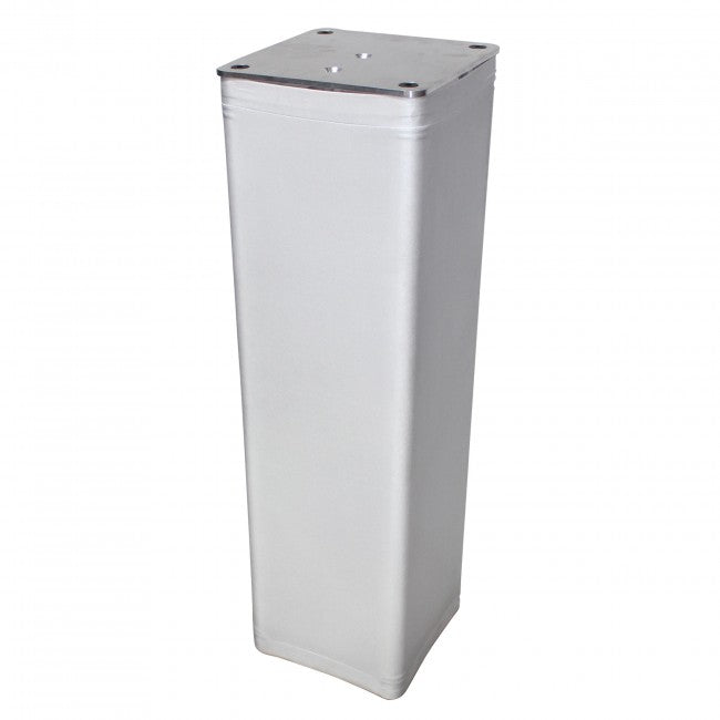 Set of 2 4.92ft Totem Package Includes a 12in Top Plate, 24in Base Plate and Four 1.5m F31 Tubes W-White Scrim Cover