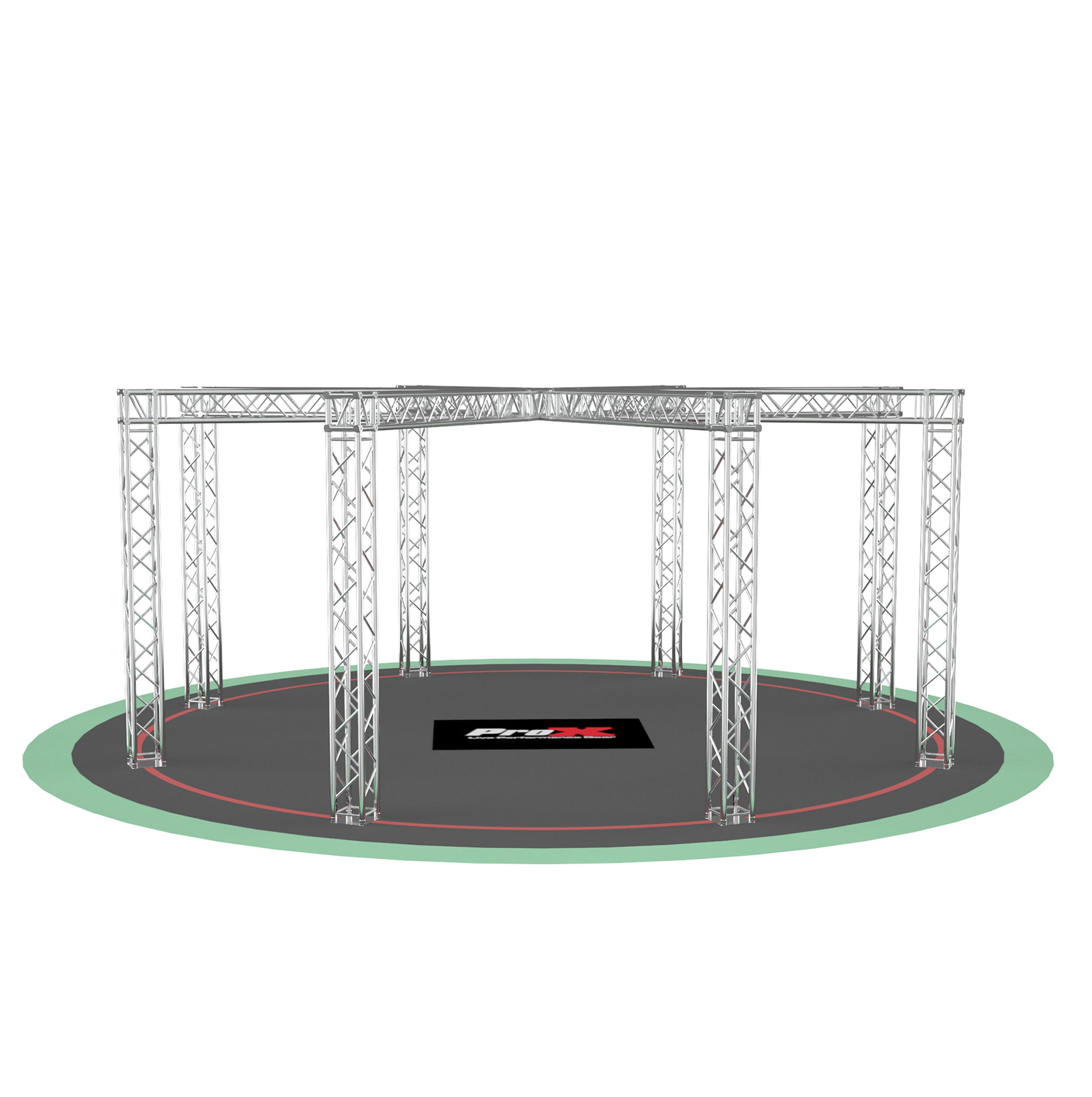 F34 Spider Trade Show Display Booth Truss System – 9 x 22 Ft.