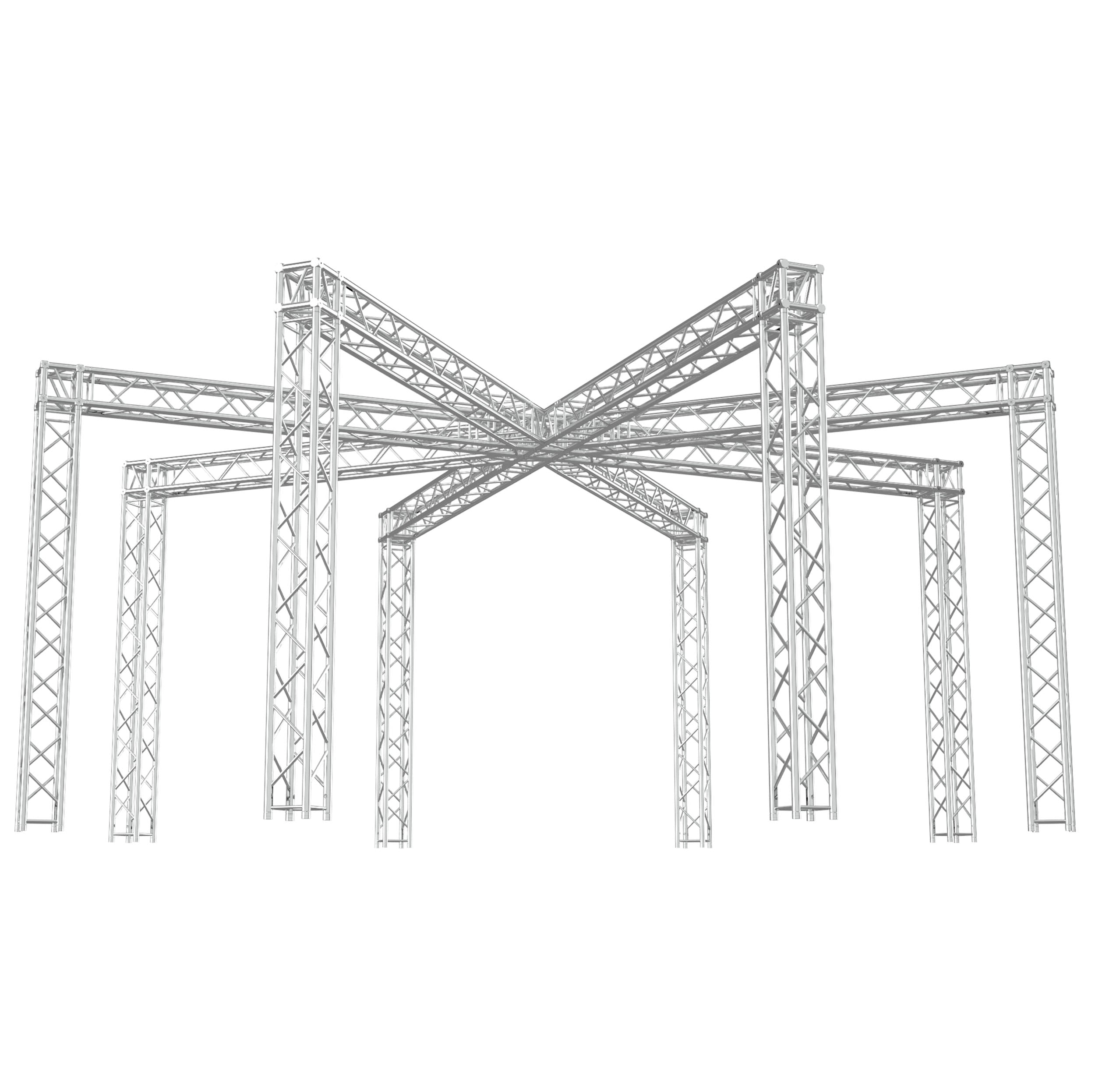F34 Spider Trade Show Display Booth Truss System – 9 x 22 Ft.
