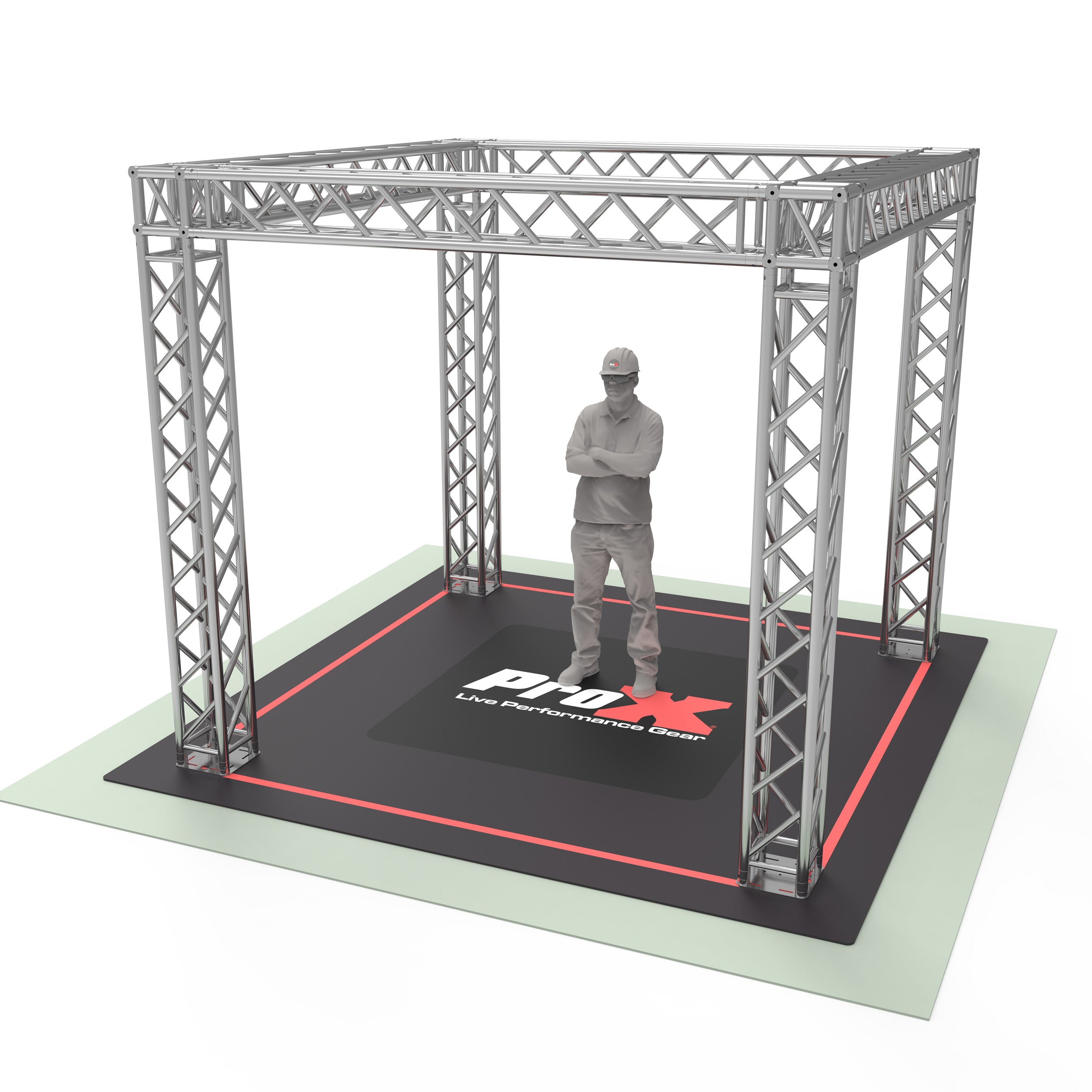 Tradeshow Booth 10.10 W X 10.10 L X 9.20 FT H  - K SERIES Light Duty