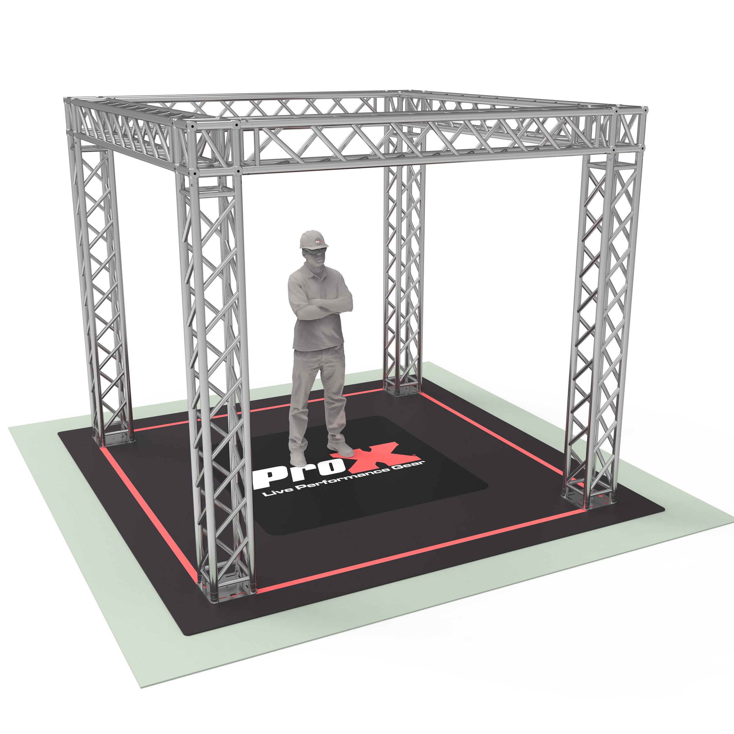 Tradeshow Booth 10.10 W X 10.10 L X 9.20 FT H  - K SERIES Light Duty