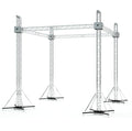 F34 Stage Roofing Truss System with Ground Support and Chain Hoists – 20x20x23 Ft.