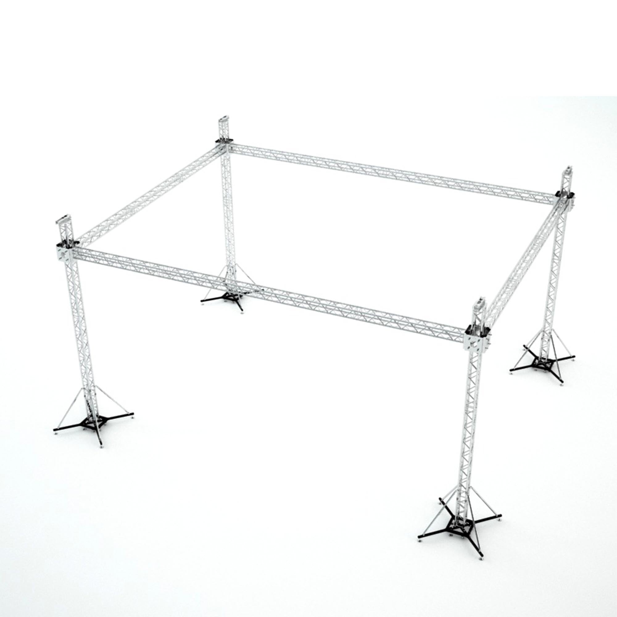 Stage Roofing System 30'W x 30'L x 23'H - Incl 4 Chain Hoist