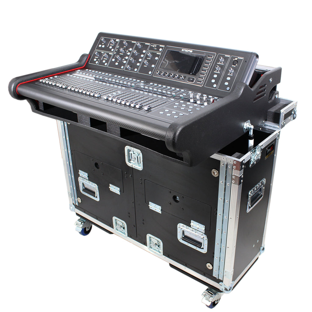 MIDAS M32 Flip-Ready Hydraulic Console Easy Retracting Lifting Case by ZCASE
