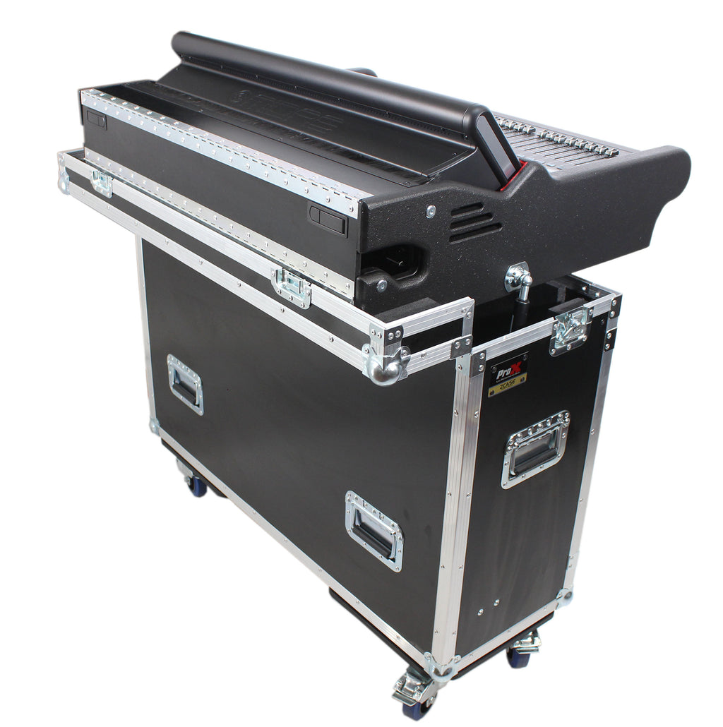 MIDAS M32 Flip-Ready Hydraulic Console Easy Retracting Lifting Case by ZCASE