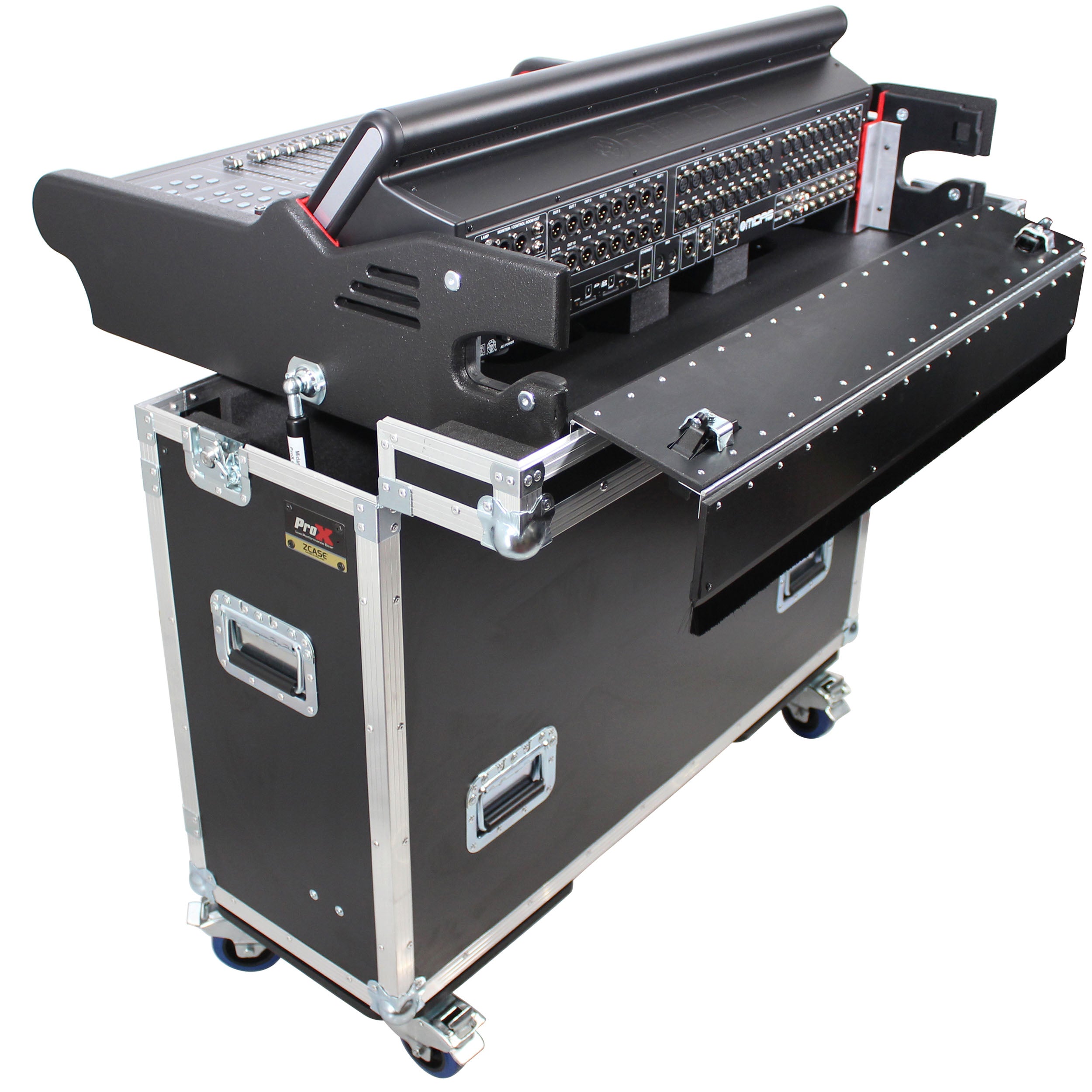 MIDAS M32 Flip-Ready Hydraulic Console Easy Retracting Lifting Case by ZCASE