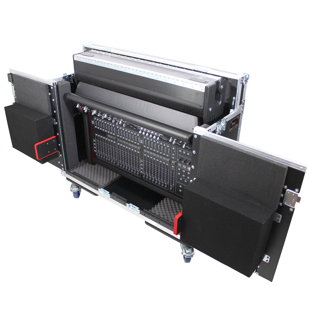 MIDAS M32 Flip-Ready Hydraulic Console Easy Retracting Lifting Case by ZCASE