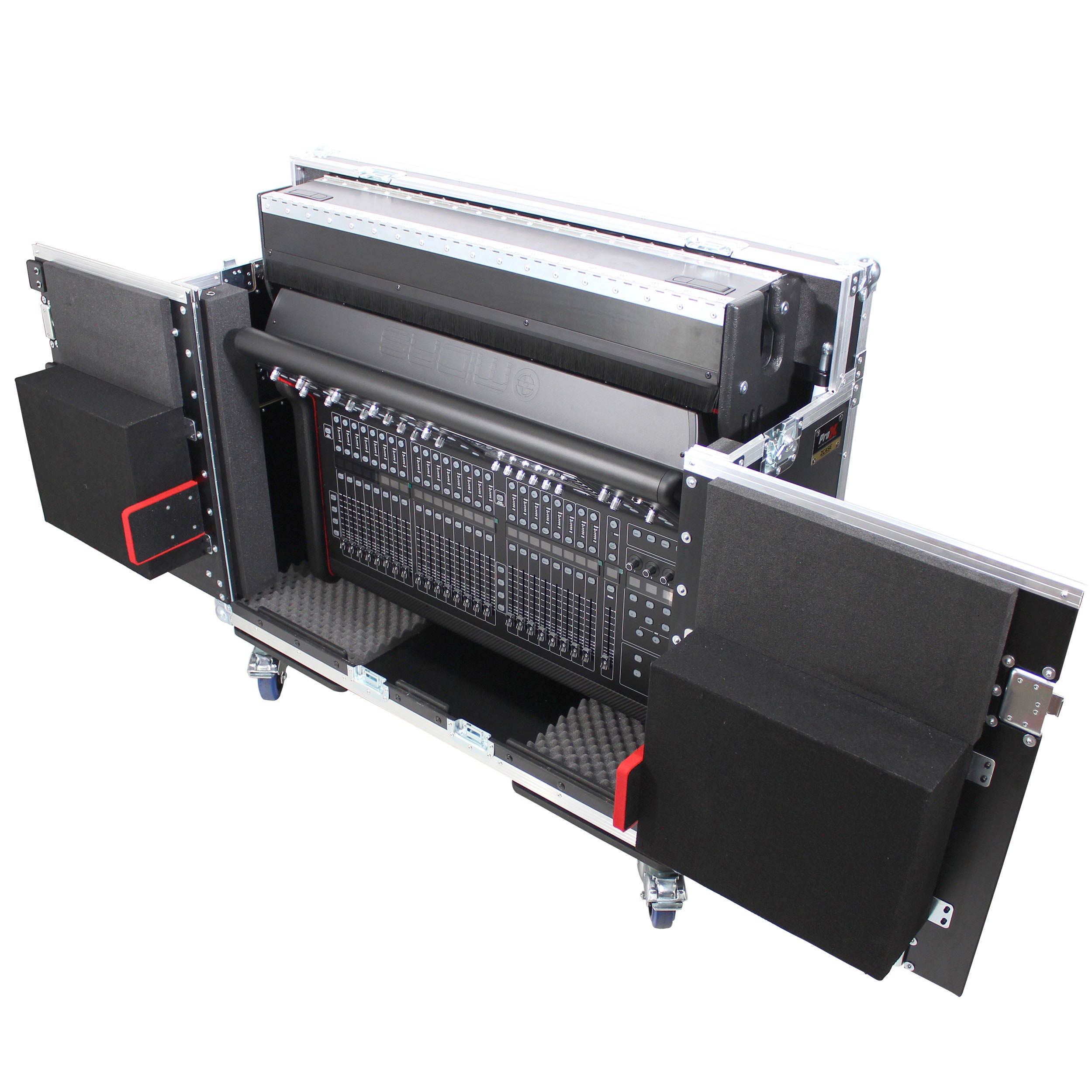 MIDAS M32 Flip-Ready Hydraulic Console Easy Retracting Lifting Case by ZCASE