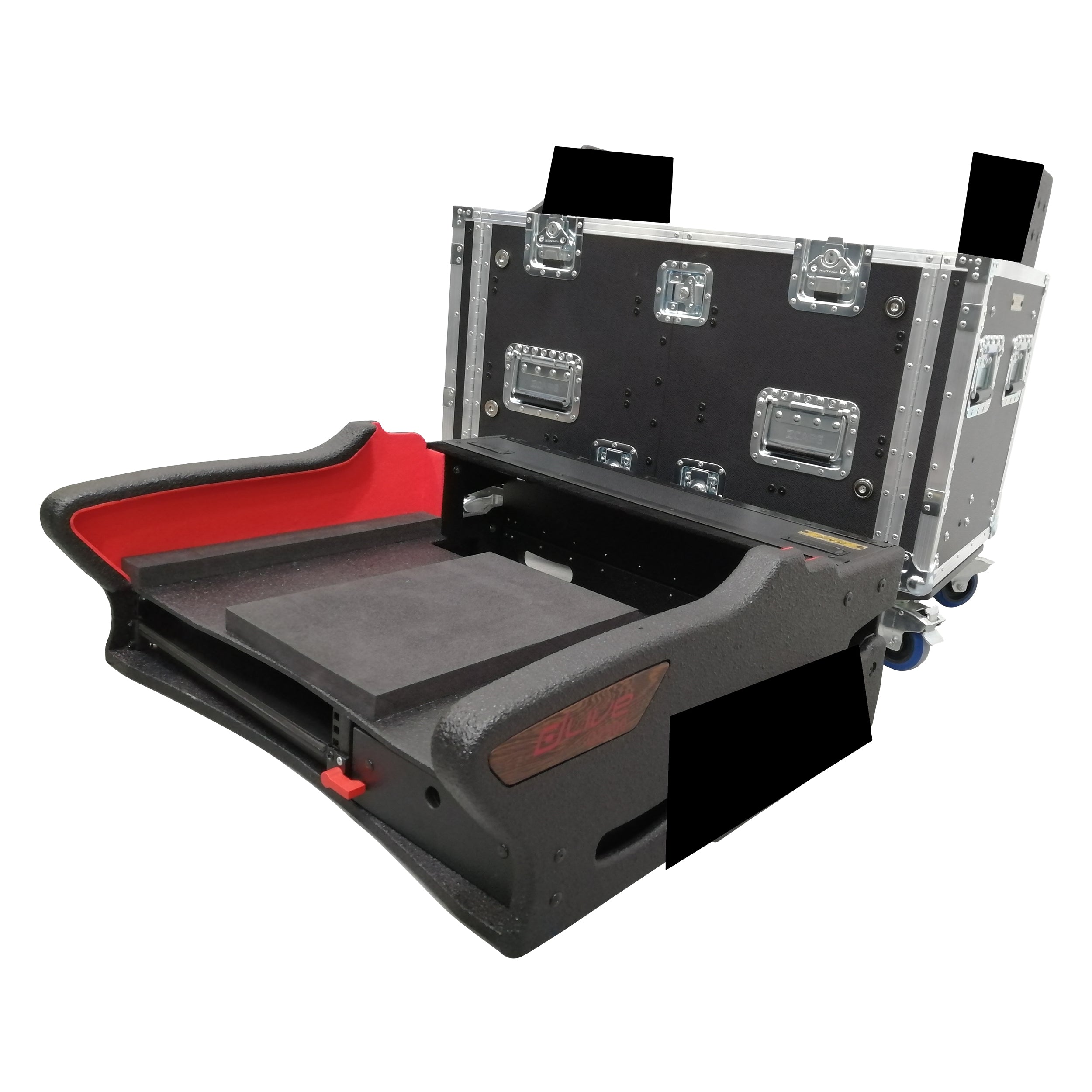 Flip-Ready Easy Retracting Hydraulic Lift Case for Allen and Heath DLive C2500 Console by ZCase® Custom Order