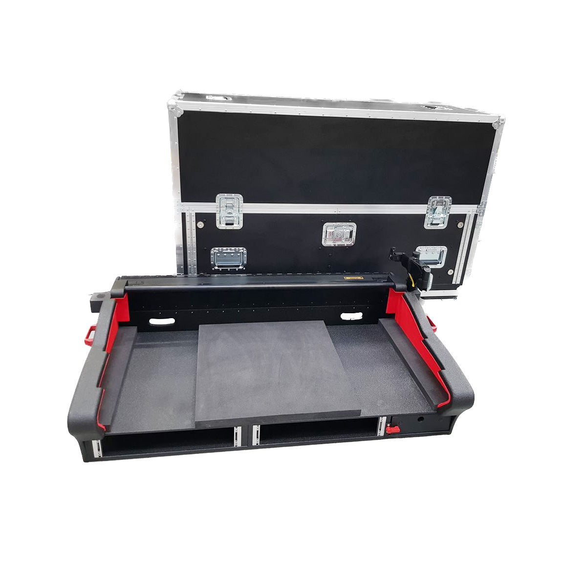 Allen and Heath DLive S7000 Flip-Ready Hydraulic Console Easy Retracting Lifting 2U Rack Space Detachable Case by ZCASE
