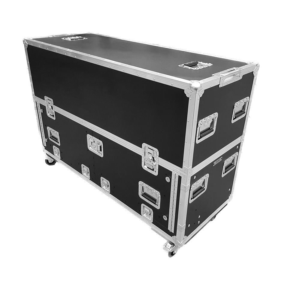 Allen and Heath DLive S7000 Flip-Ready Hydraulic Console Easy Retracting Lifting 2U Rack Space Detachable Case by ZCASE