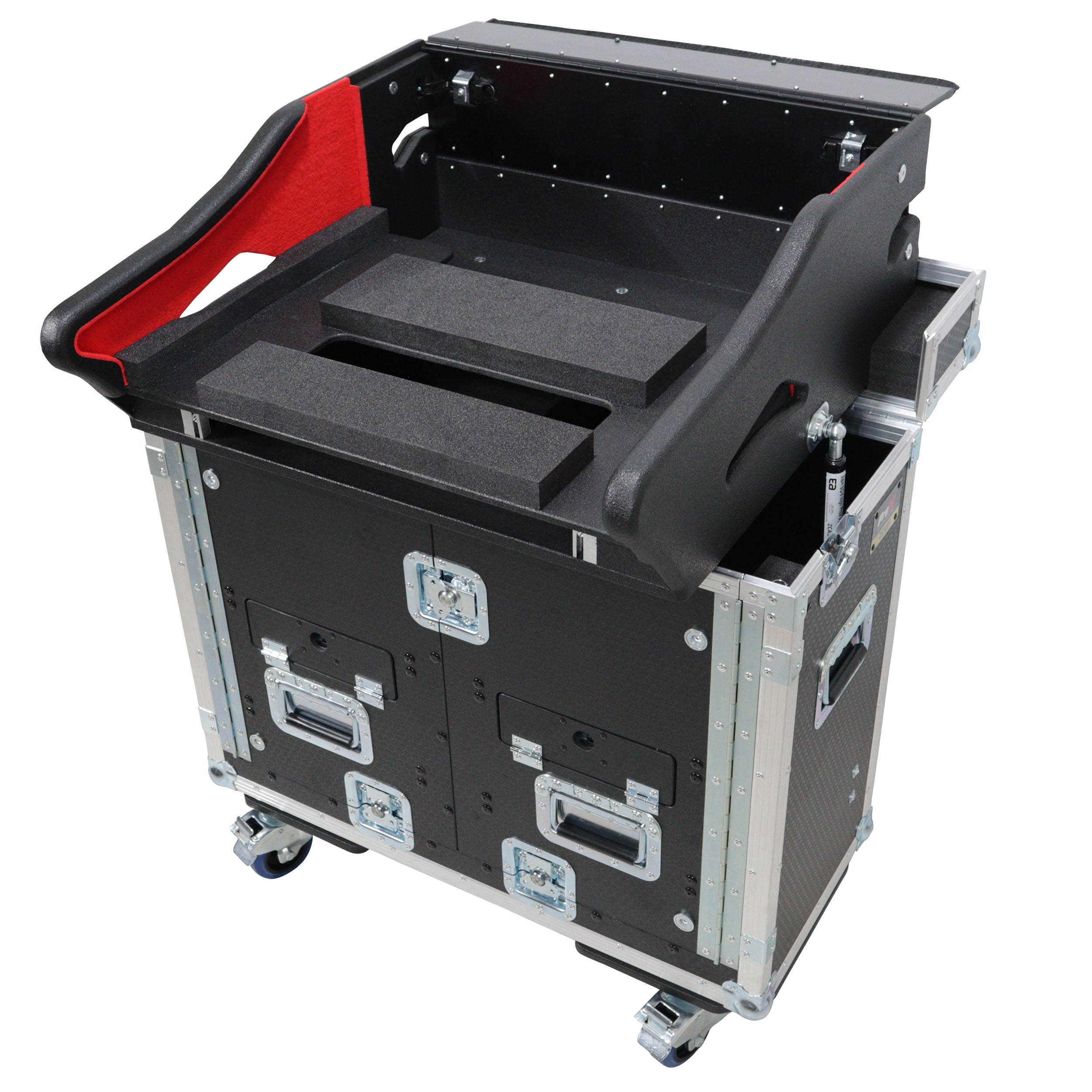 Allen and Heath SQ-6 Flip-Ready Hydraulic Console Easy Retracting Lifting Case by ZCASE