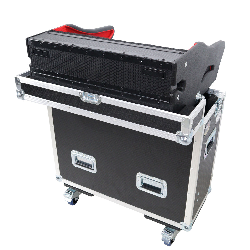 Allen and Heath SQ-6 Flip-Ready Hydraulic Console Easy Retracting Lifting Case by ZCASE