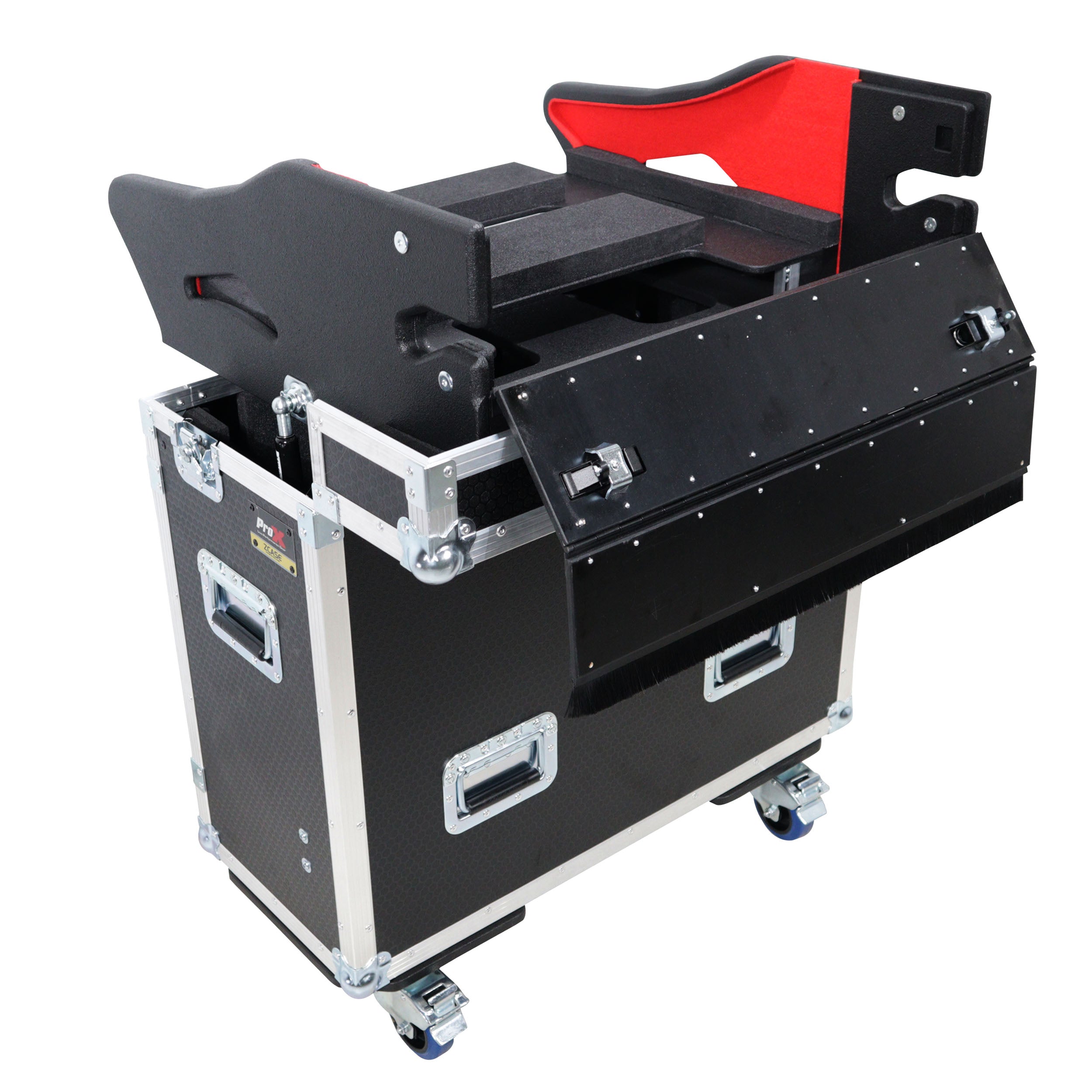Allen and Heath SQ-6 Flip-Ready Hydraulic Console Easy Retracting Lifting Case by ZCASE