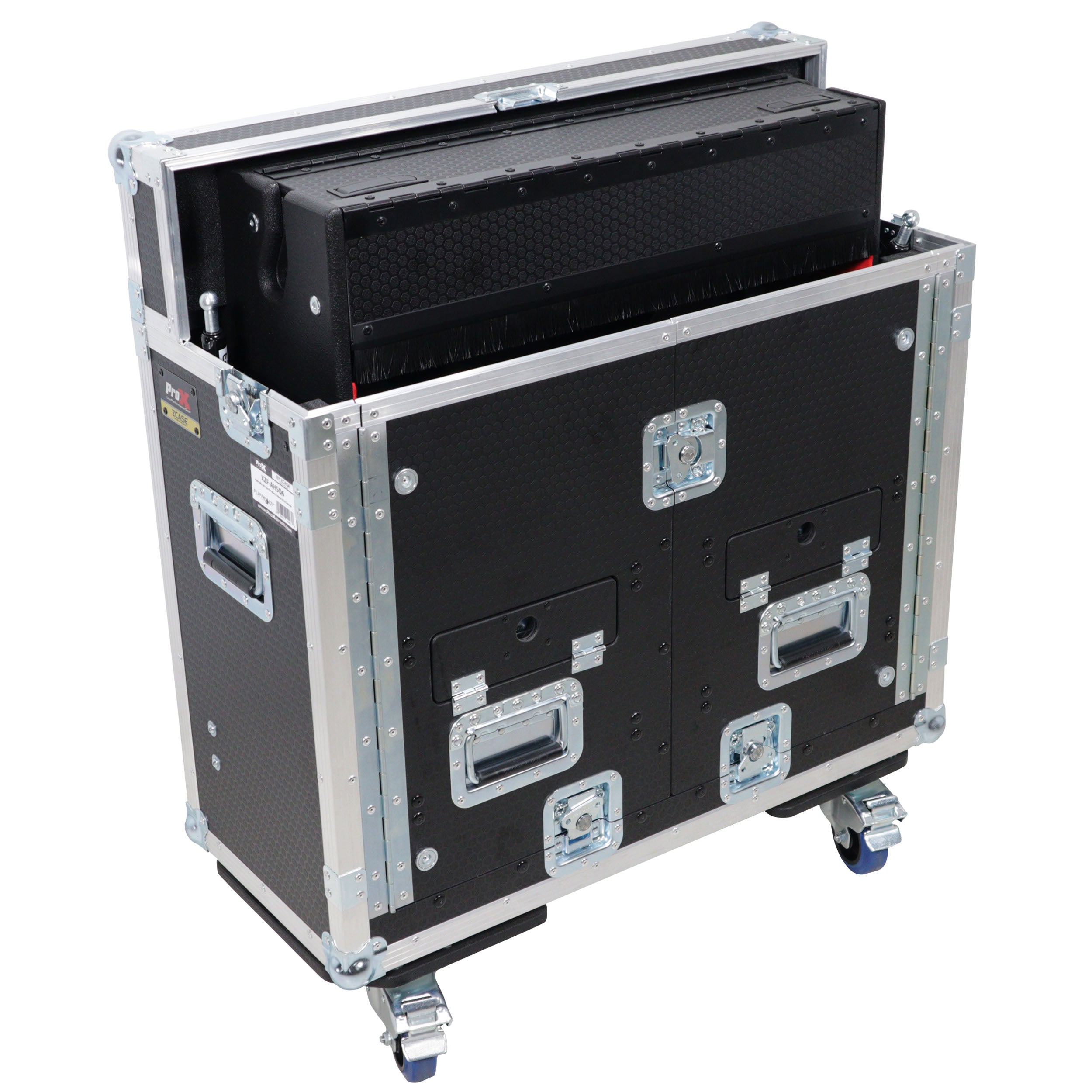 Allen and Heath SQ-6 Flip-Ready Hydraulic Console Easy Retracting Lifting Case by ZCASE