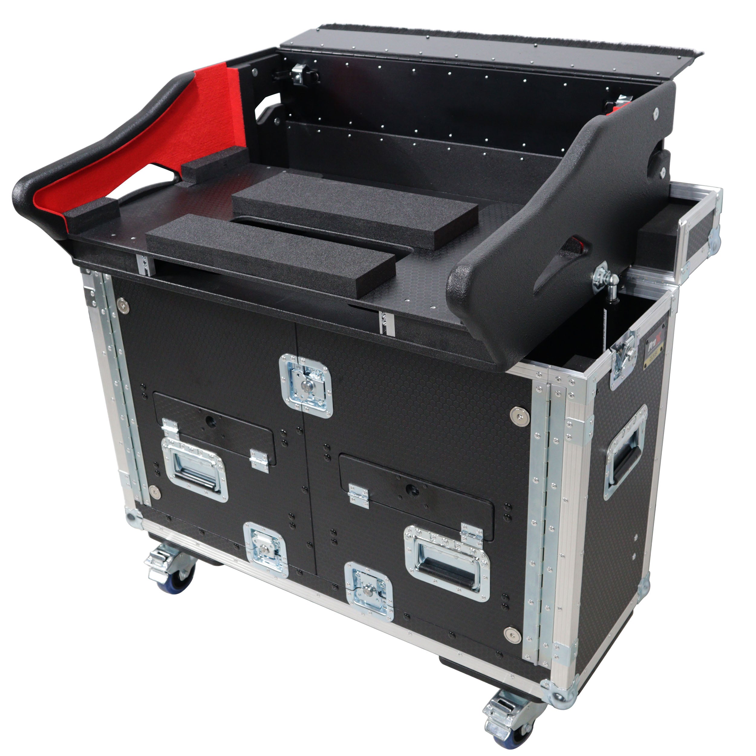 Allen and Heath SQ7 Flip-Ready Hydraulic Console Easy Retracting Lifting Case by ZCASE