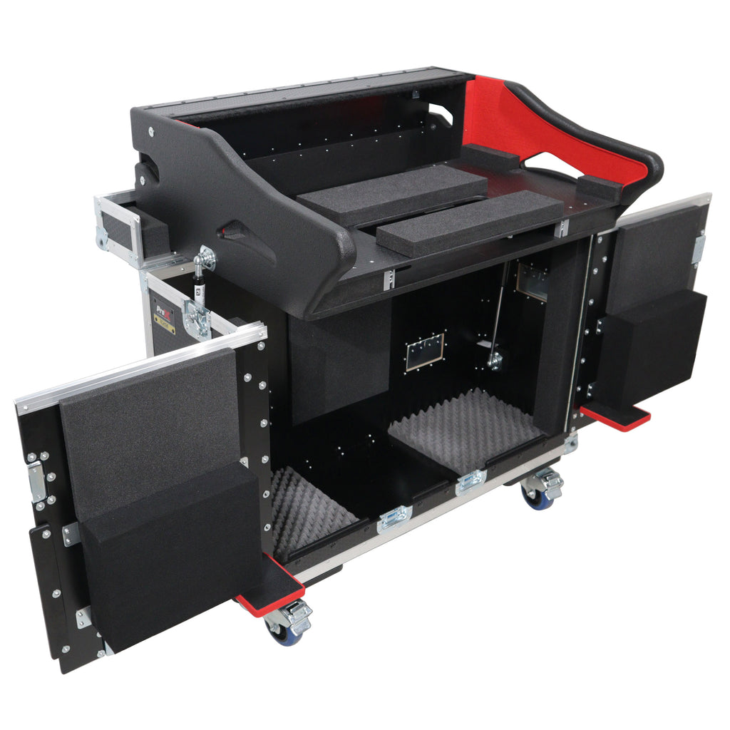 Allen and Heath SQ7 Flip-Ready Hydraulic Console Easy Retracting Lifting Case by ZCASE