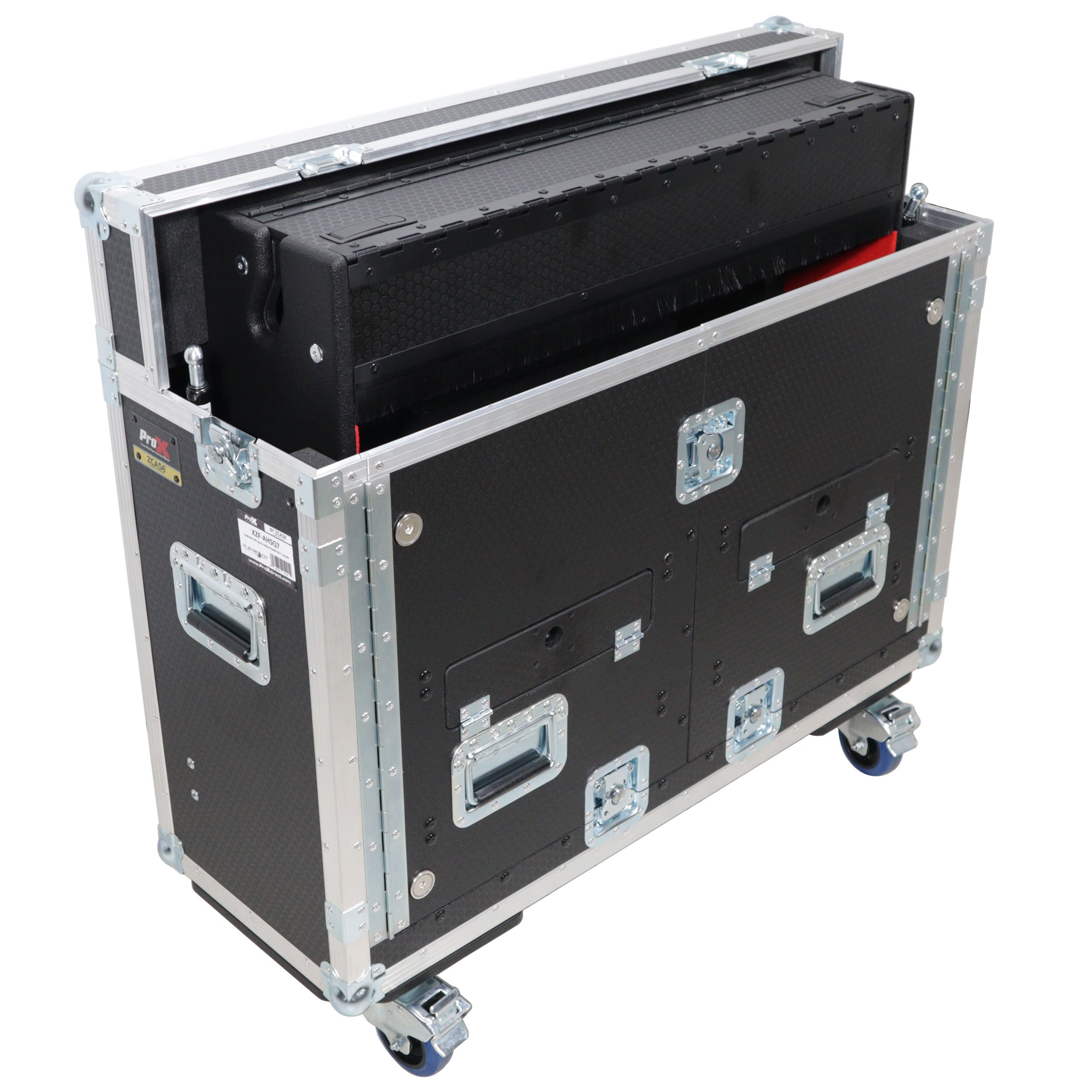 Allen and Heath SQ7 Flip-Ready Hydraulic Console Easy Retracting Lifting Case by ZCASE