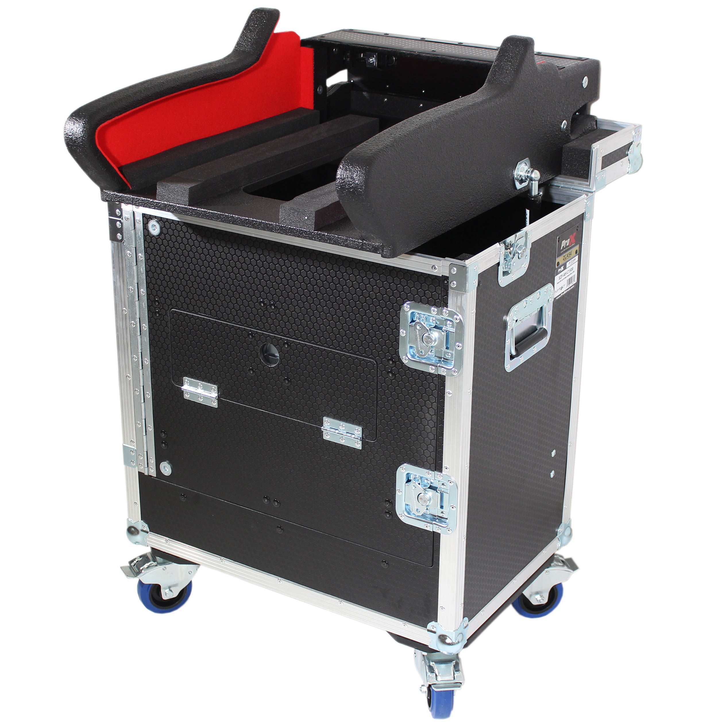 Allen and Heath DLive C1500 Flip-Ready Hydraulic Console Easy Retracting Lifting 2U Rack Space Detachable Case by ZCASE