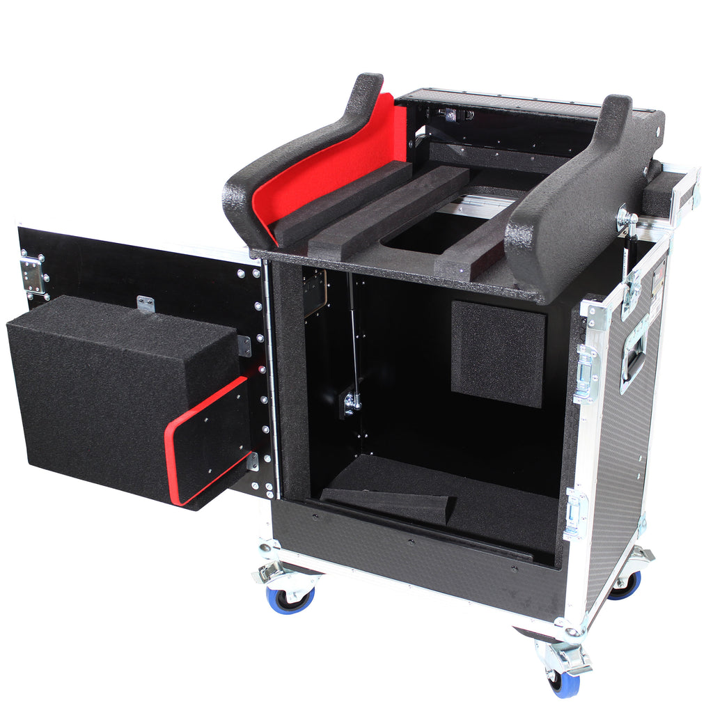 Allen and Heath DLive C1500 Flip-Ready Hydraulic Console Easy Retracting Lifting Case by ZCASE