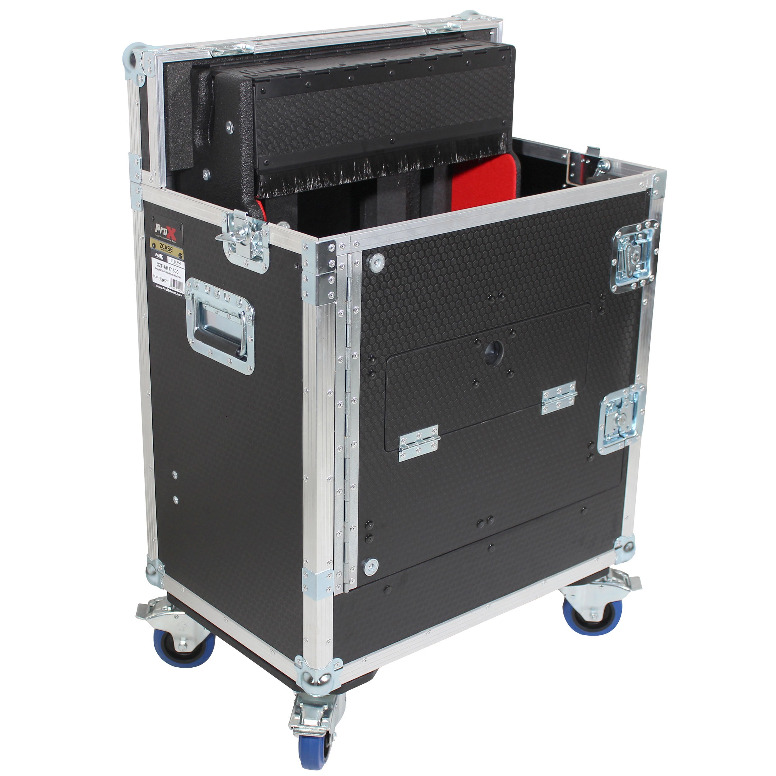 Allen and Heath DLive C1500 Flip-Ready Hydraulic Console Easy Retracting Lifting Case by ZCASE