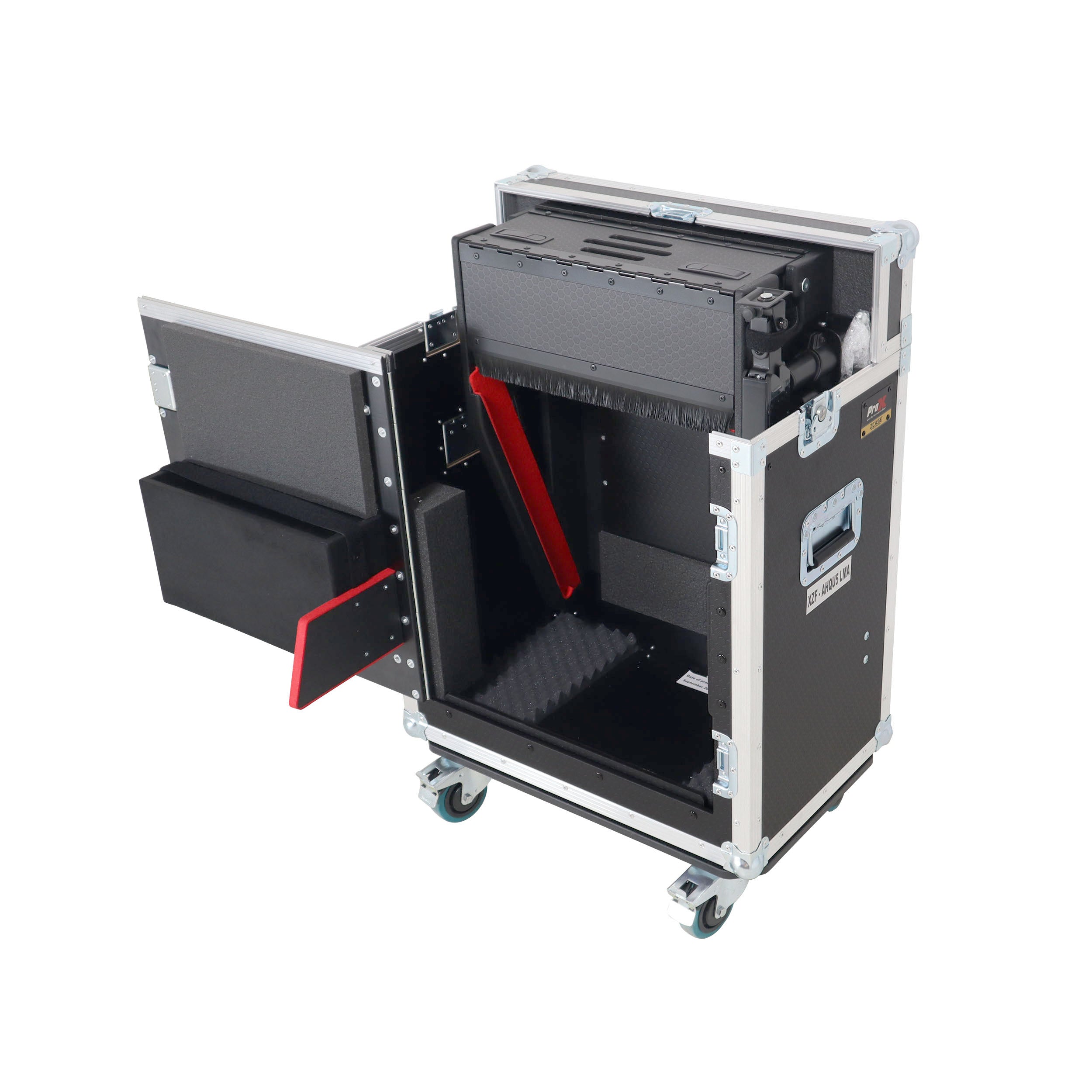 Allen and Heath QU-5 Flip-Ready Hydraulic Console Easy Retracting Lifting Case 1U and Laptop Display Arm by ZCASE