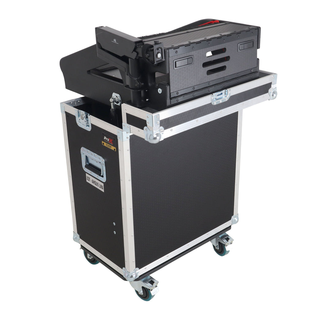 Allen and Heath QU-5 Flip-Ready Hydraulic Console Easy Retracting Lifting Case 1U and Laptop Display Arm by ZCASE
