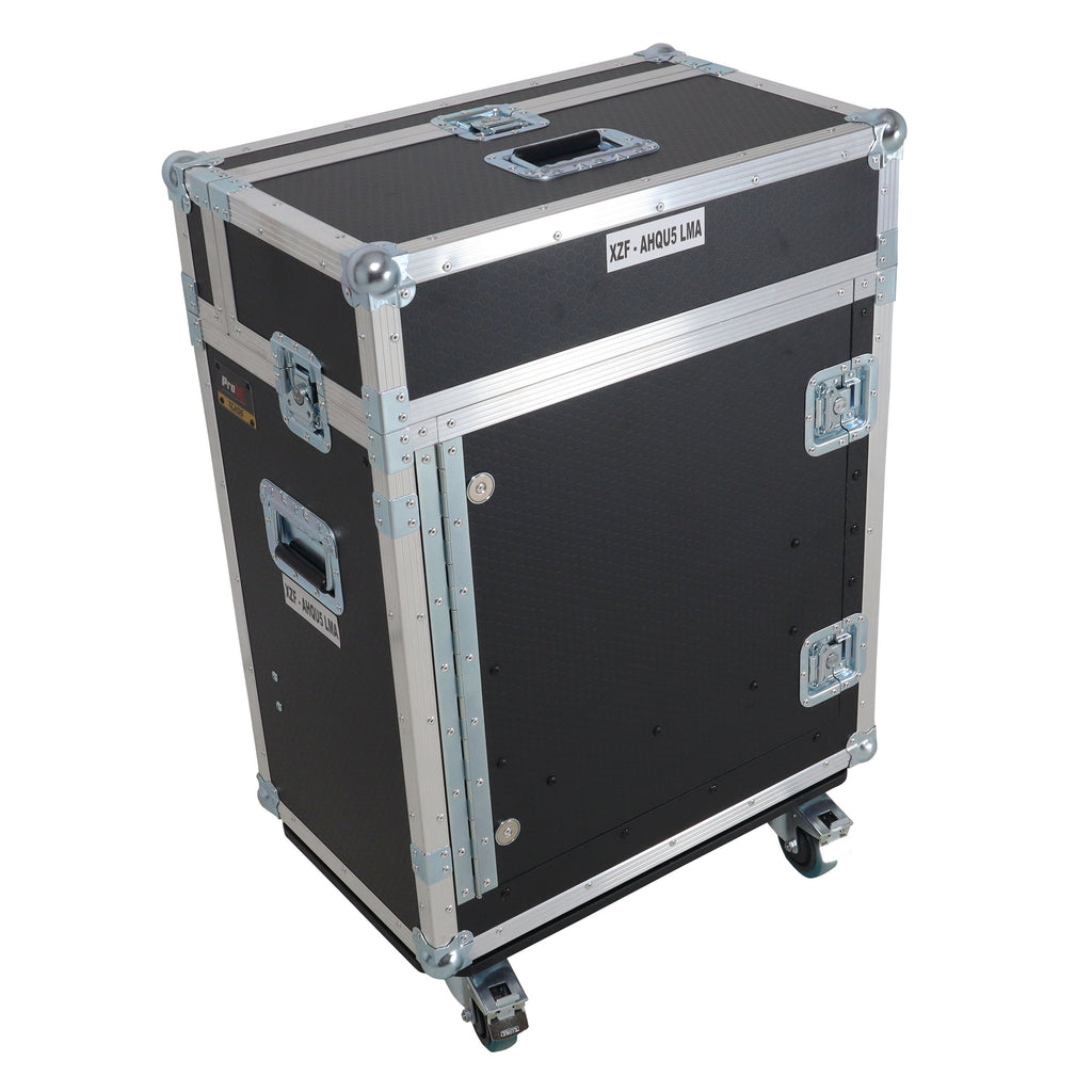 Allen and Heath QU-5 Flip-Ready Hydraulic Console Easy Retracting Lifting Case 1U and Laptop Display Arm by ZCASE