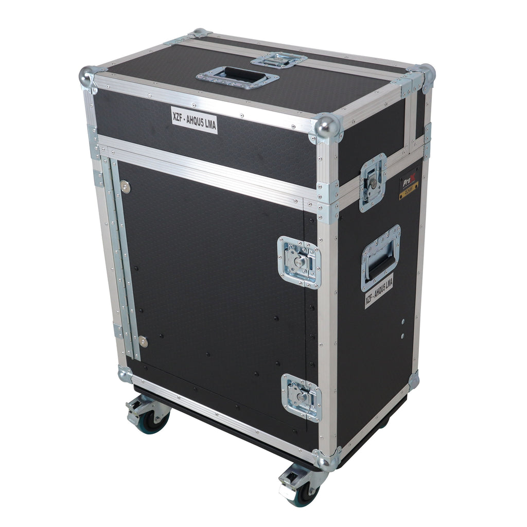 Allen and Heath QU-5 Flip-Ready Hydraulic Console Easy Retracting Lifting Case 1U and Laptop Display Arm by ZCASE
