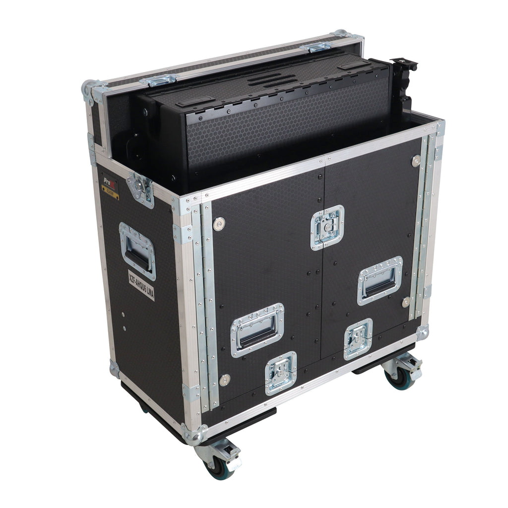 Allen and Heath QU-6 Flip-Ready Hydraulic Console Easy Retracting Lifting Case 1U and Laptop Display Arm by ZCASE