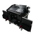 Allen and Heath QU-7 Flip-Ready Hydraulic Console Easy Retracting Lifting Case 1U and Laptop Display Arm by ZCASE