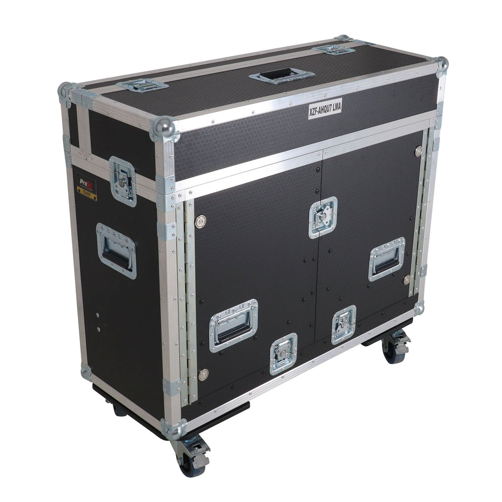 Allen and Heath QU-7 Flip-Ready Hydraulic Console Easy Retracting Lifting Case 1U and Laptop Display Arm by ZCASE